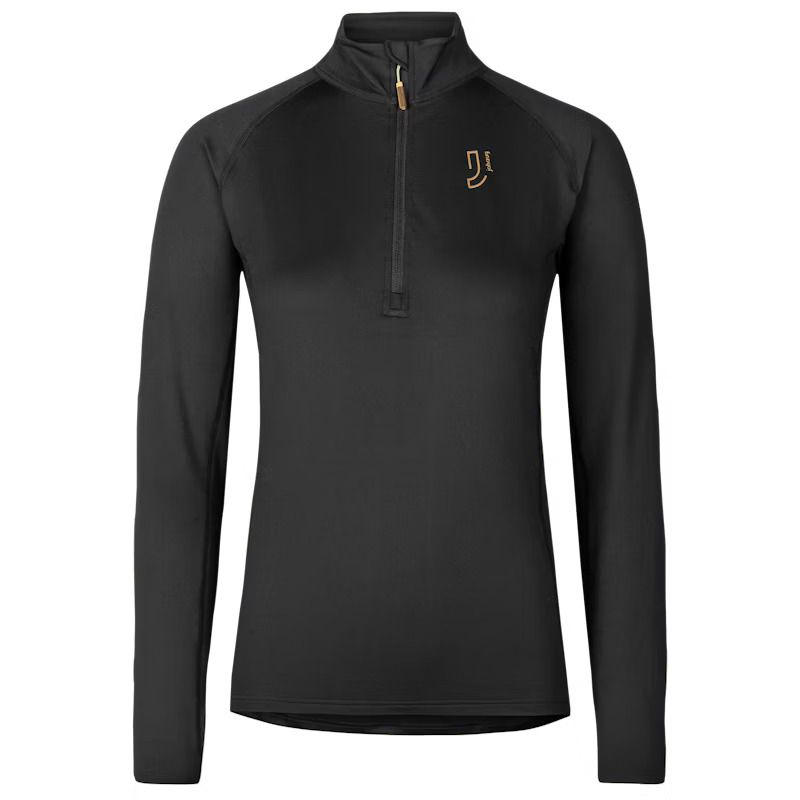 johaug elemental half zip traeningstroeje dame 343 220701 black