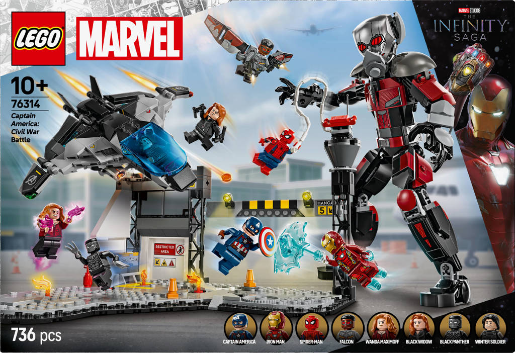 Marvel Captain America: Civil War actiescène 76314