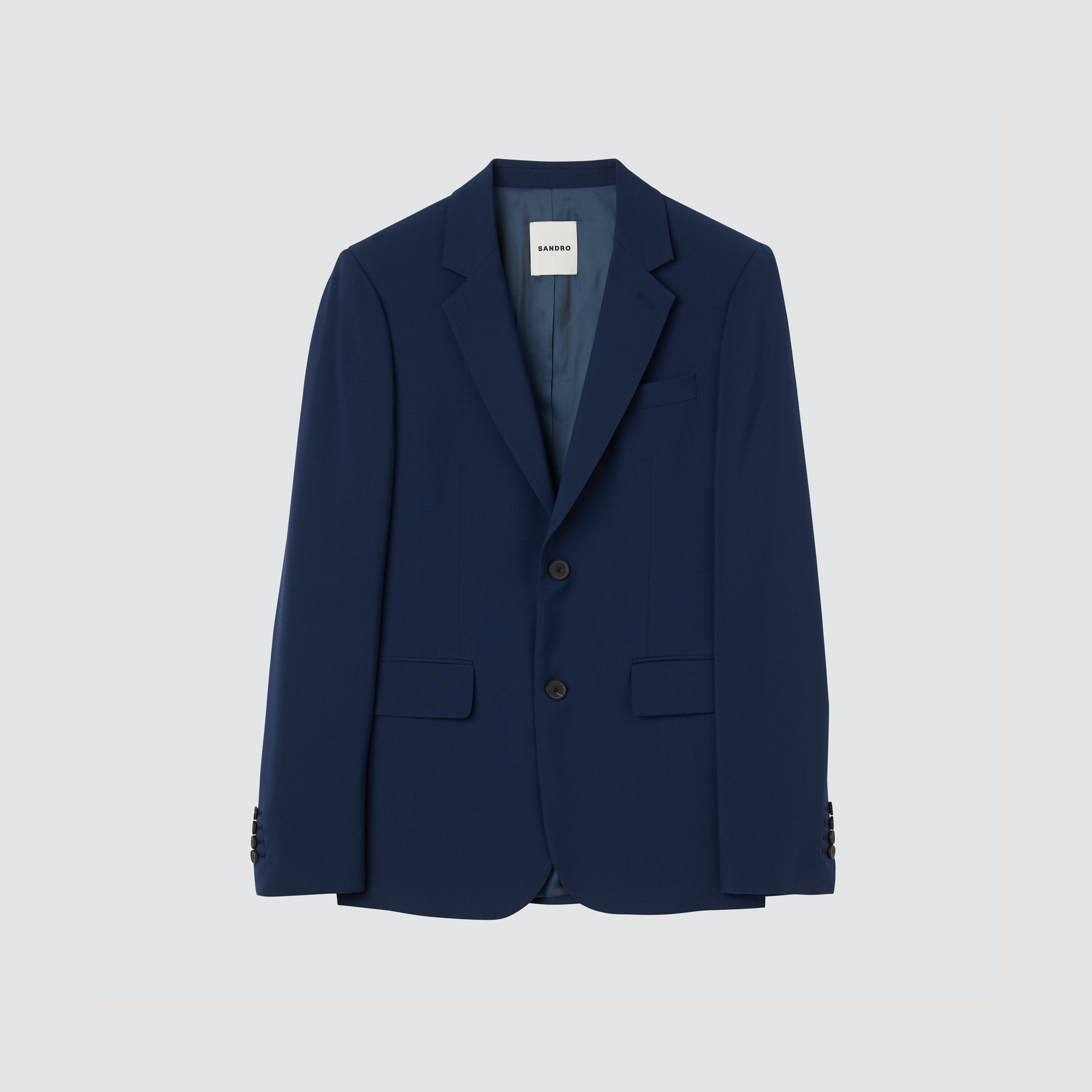 Veste de costume en laine vierge