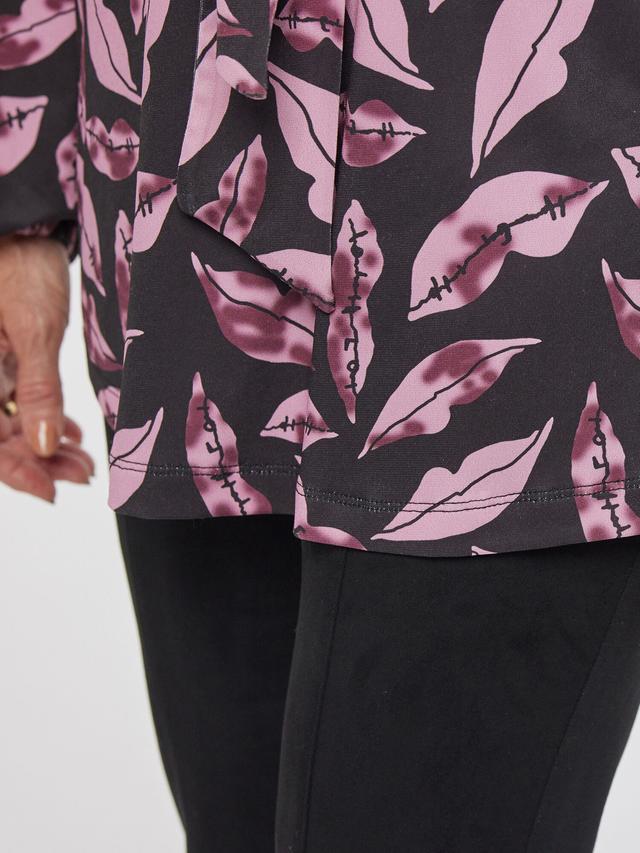 Bluse mit Schluppe