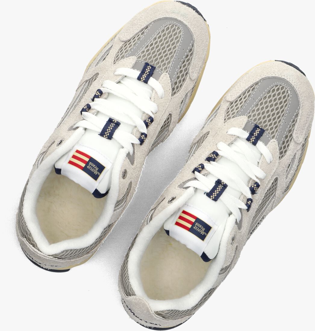 beige mercer amsterdam lage sneakers the re-run americana