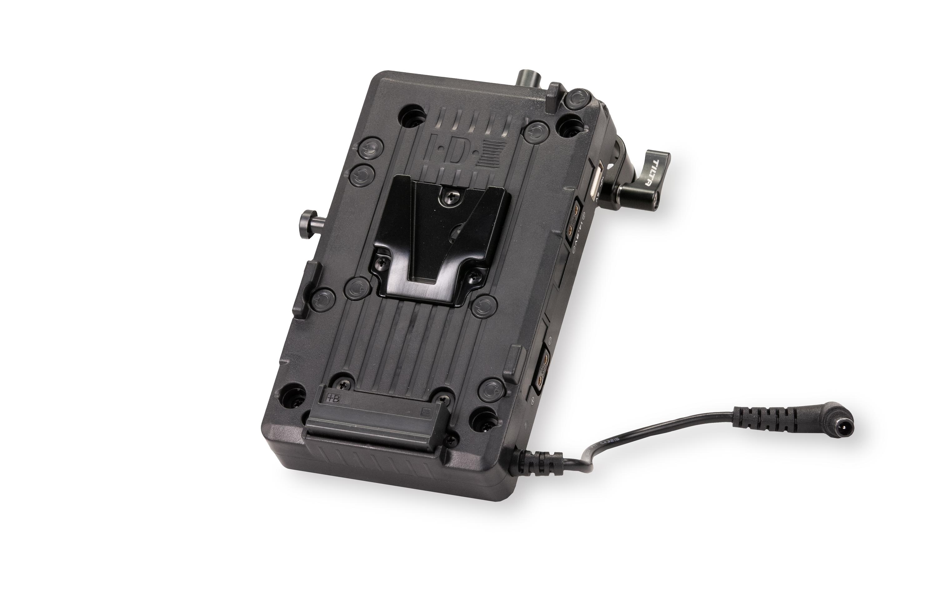 V-Mount Akkuplatte Typ II für Sony FX6<br>Ermöglicht die Verwendung von V-Mount-Batterien mit höherer Kapazität zur Stromversorgung der Kamera