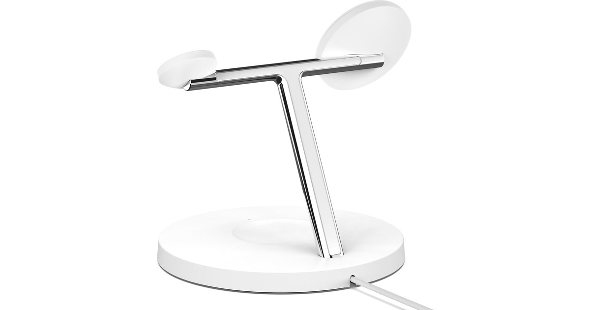 BelkinBOOST CHARGE PRO 3-in-1 draadloze lader met MagSafe  (Wit)