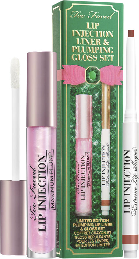 Too Faced Lip Injection Liner & Plumping Gloss - Makeupsæt