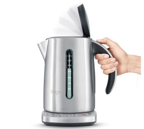 Bouilloire - the Smart Kettle -Sage, Acier Inoxydable + Offre cadeau