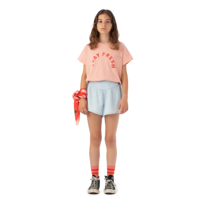 Piupiuchick Jupe Short Chambray | Bleu Clair