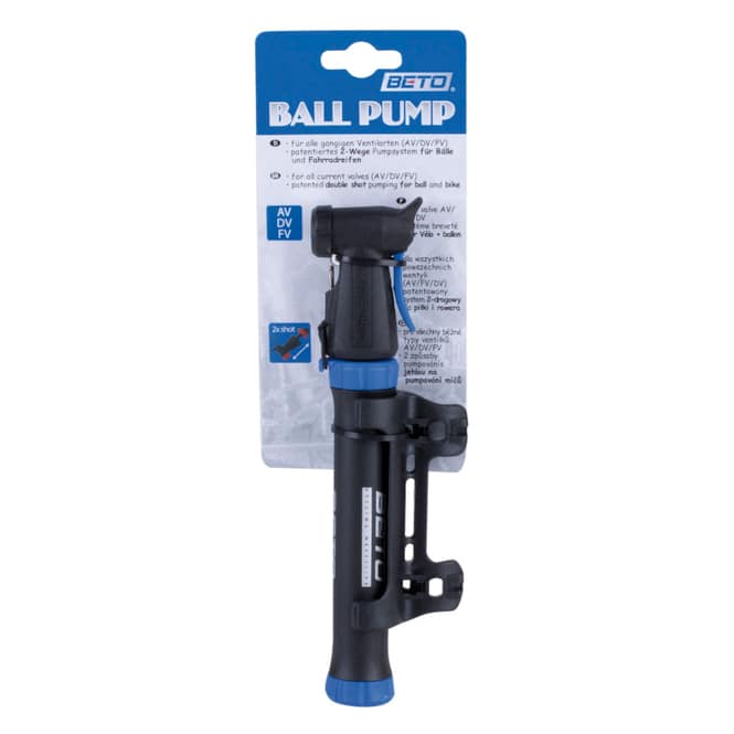 2-in-1 Mini-Luftpumpe - für Fahrräder und Bälle