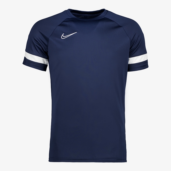 Nike Academy 21 heren sport T-shirt blauw