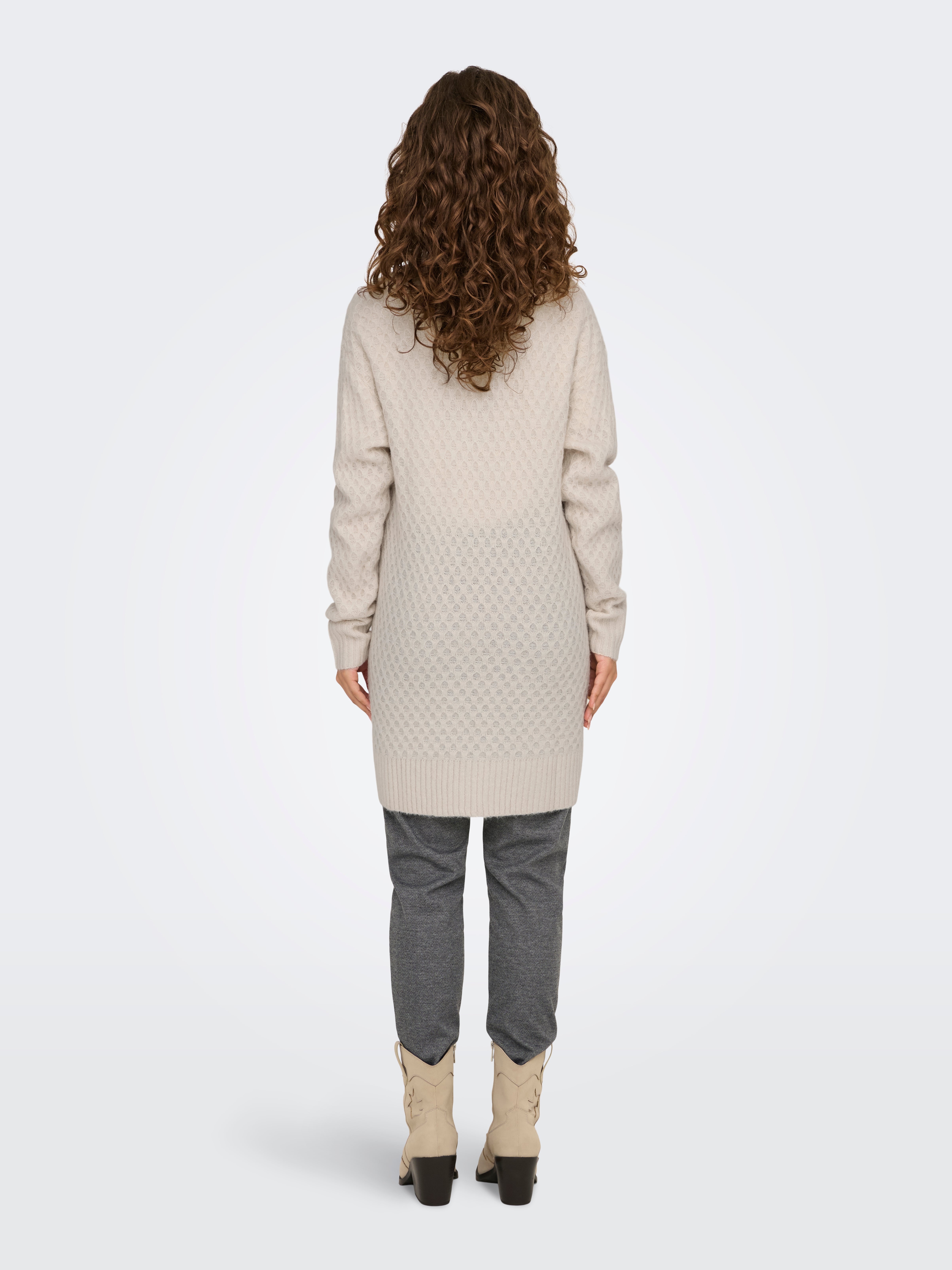 JDYBIGUM Strickpullover Whitecap Gray