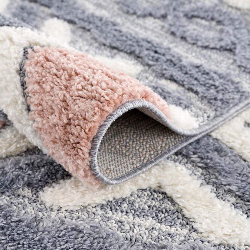 Carpet City Hochflor-Teppich »Focus 3382« rechteckig 20 mm Höhe Boho-Teppich, Hochtief-Muster/ 3D-Effekt, für Wohnzimmer, Schlafzimmer