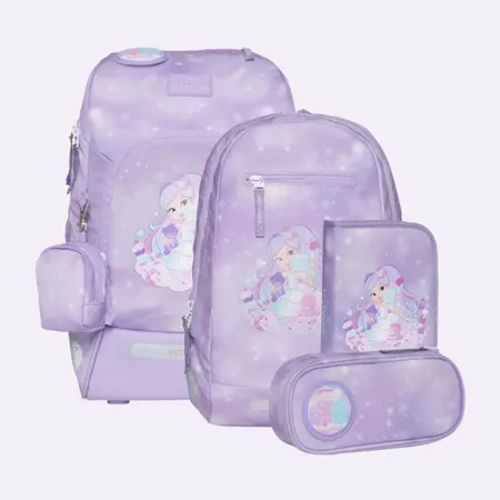 Beckmann Schulrucksackset Active Air FLX Set Set Candy, 6-teilig