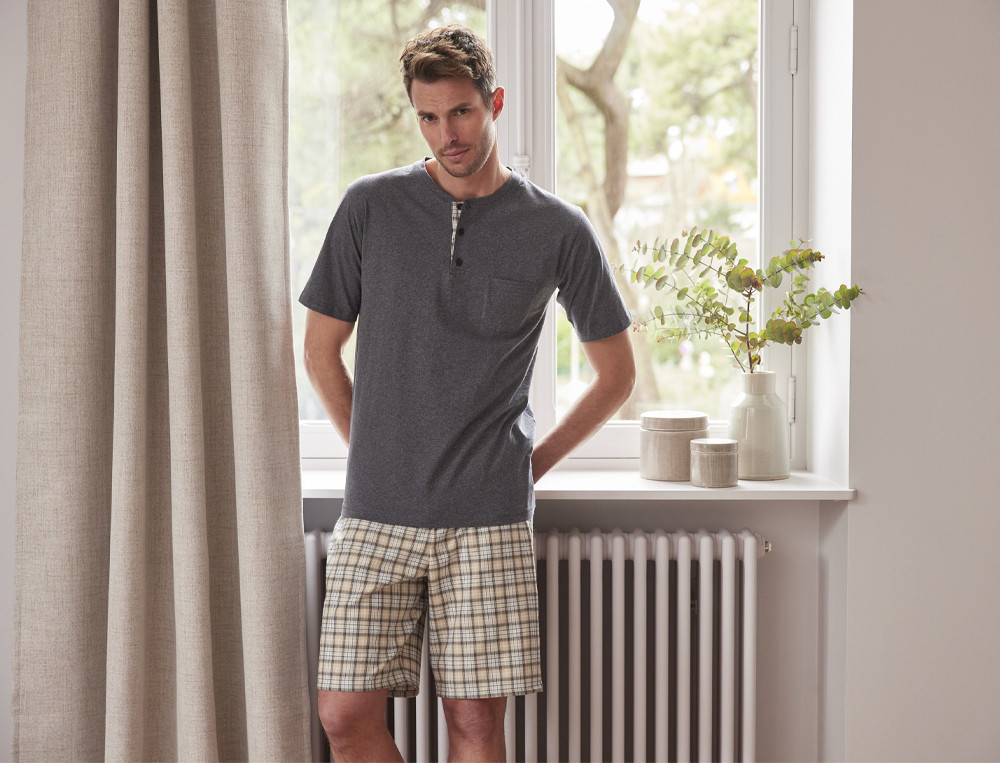 Pyjama short homme-Vittorio