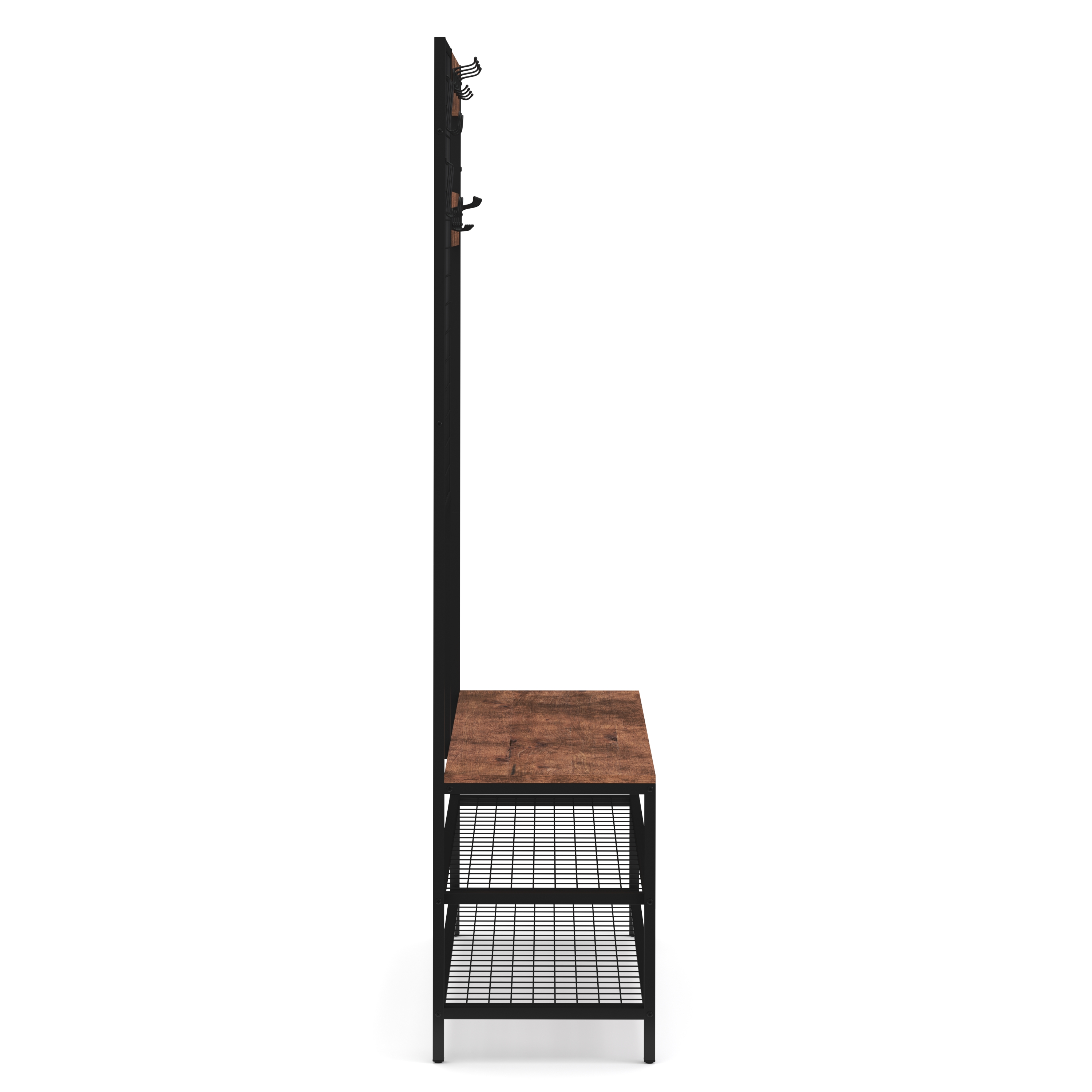 Garderobe Schuhregal Vintage BONITA 100 x 185 cm