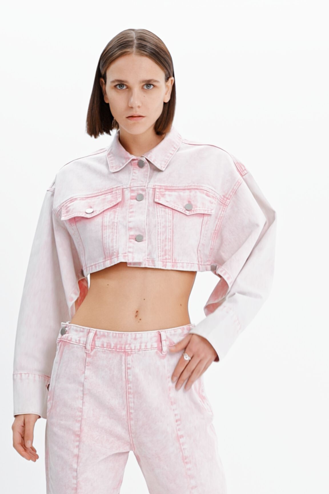 Veste courte jean Maitrepierre