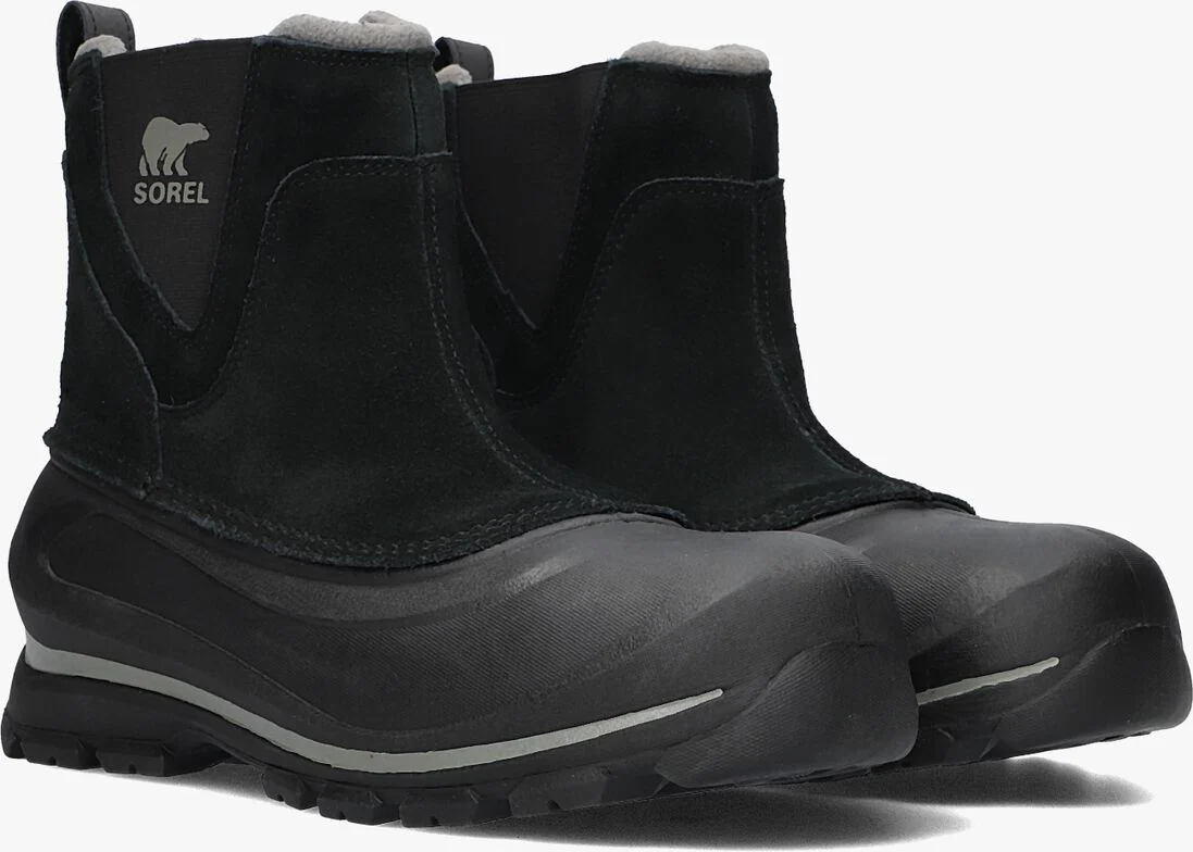 SOREL zwarte sorel chelsea boots buxton pull on