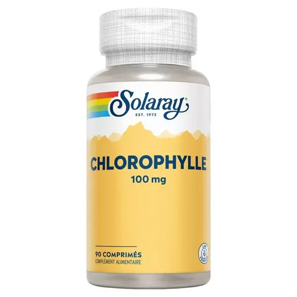 Solaray Clorofila 100mg 90 comprimidos