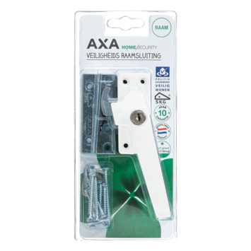 AXA Raamsluiting met slot SKG 1-ster rechts wit