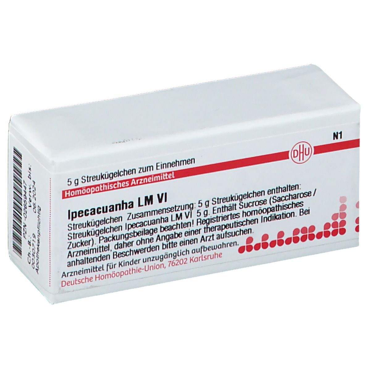 DHU Ipecacuanha LM XVIII