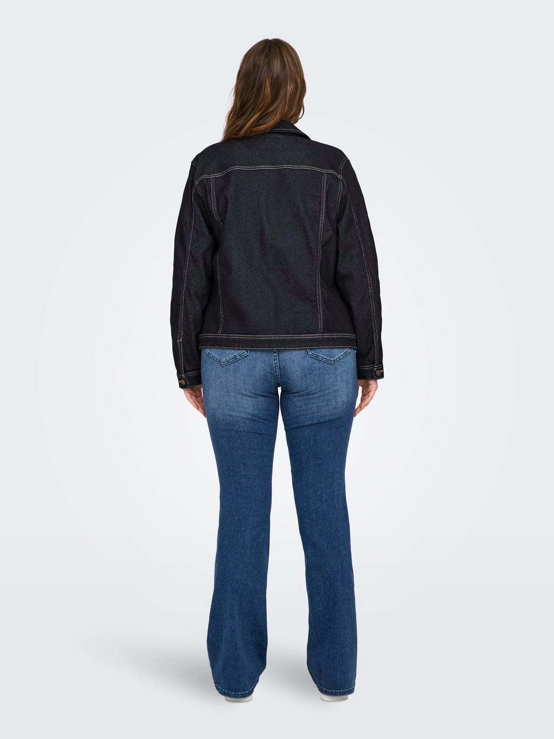CARWONDER Jeansjacke Dark Blue Denim