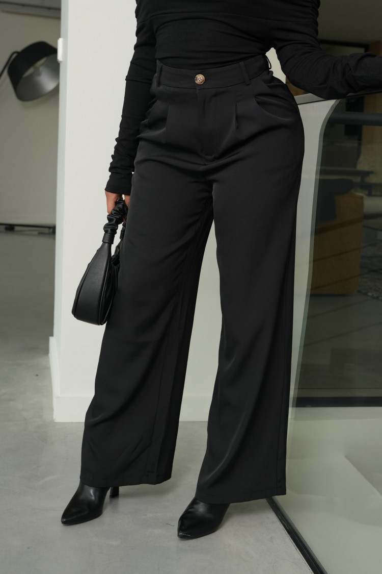 Pantalon de tailleur noir