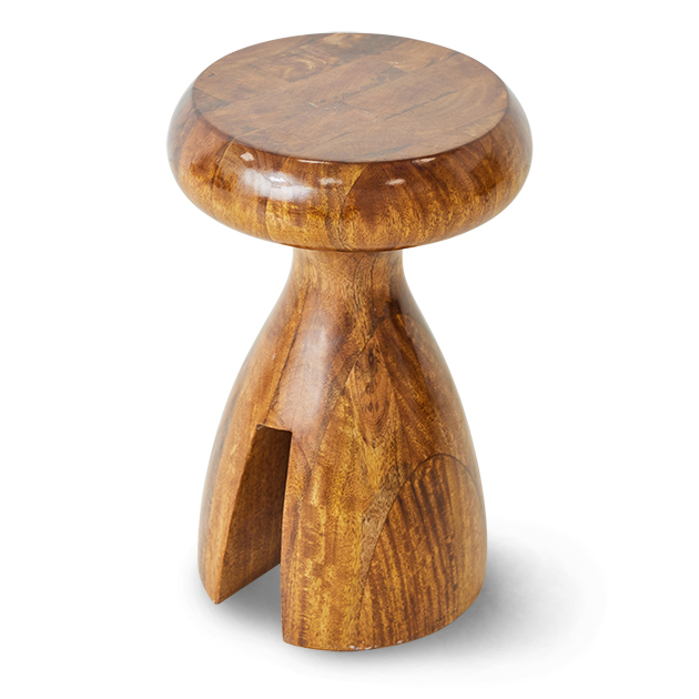 Kruk Wooden stool chestnut
