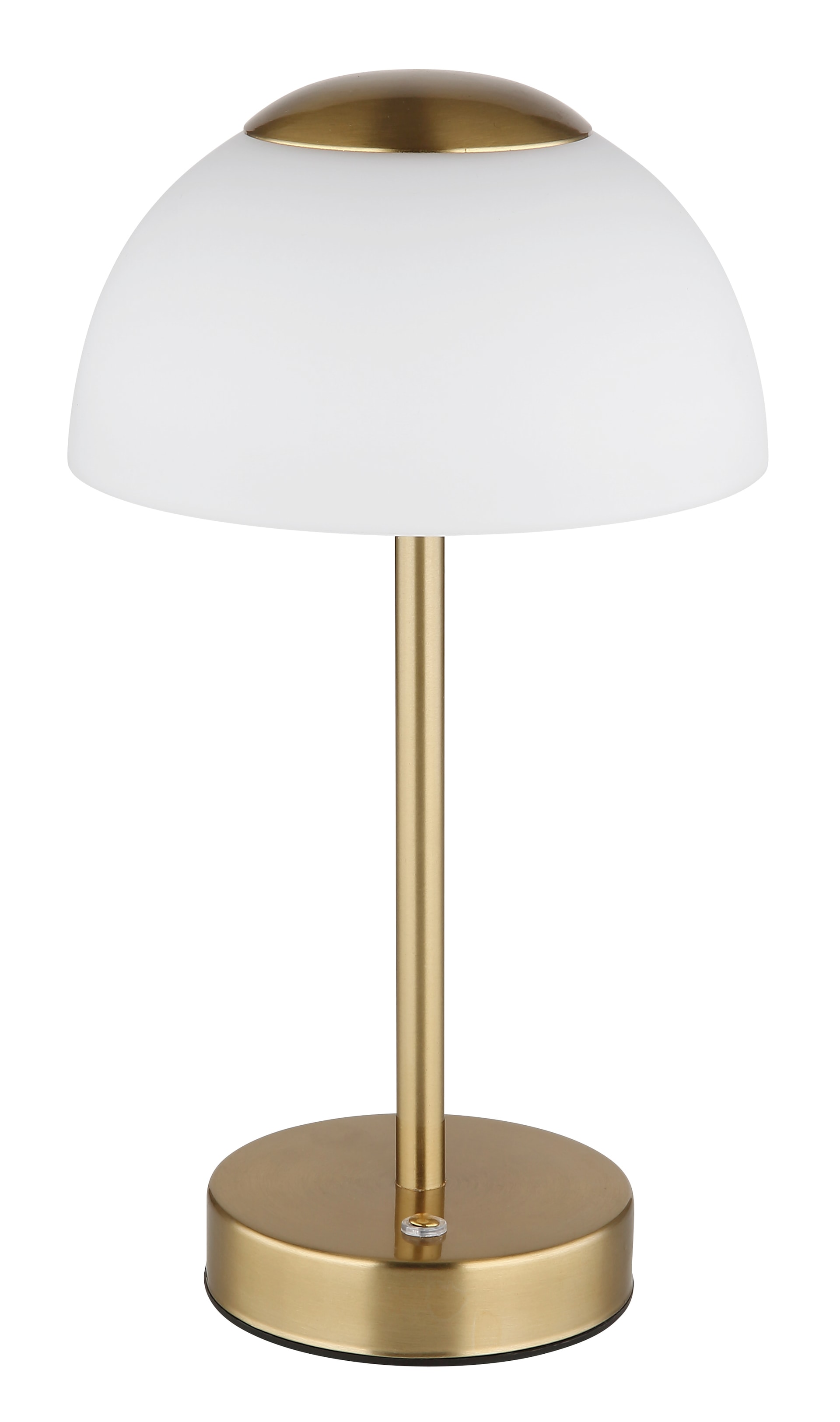 GLOBO Akku LED Tischlampe SAMIRA 31 cm mattmessing