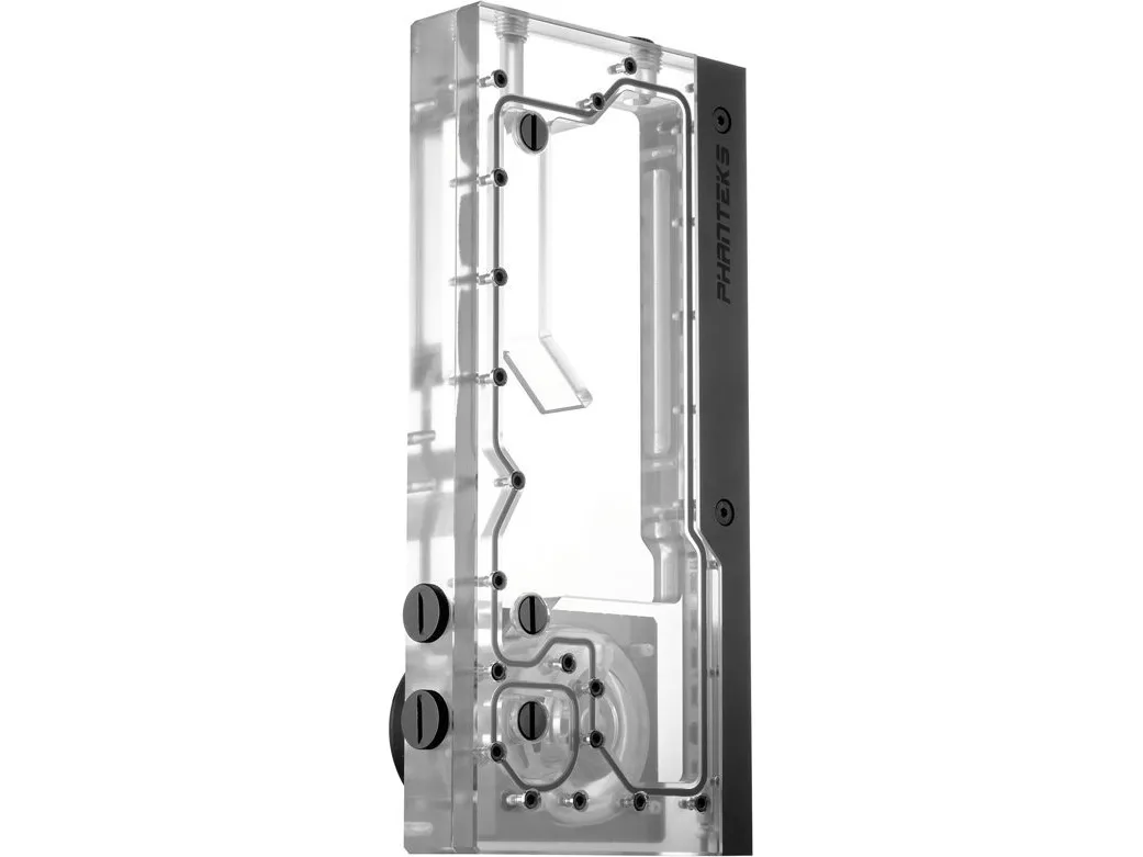 Phanteks Glacier R260, Vandblok, Sort, Transparent, Kasse