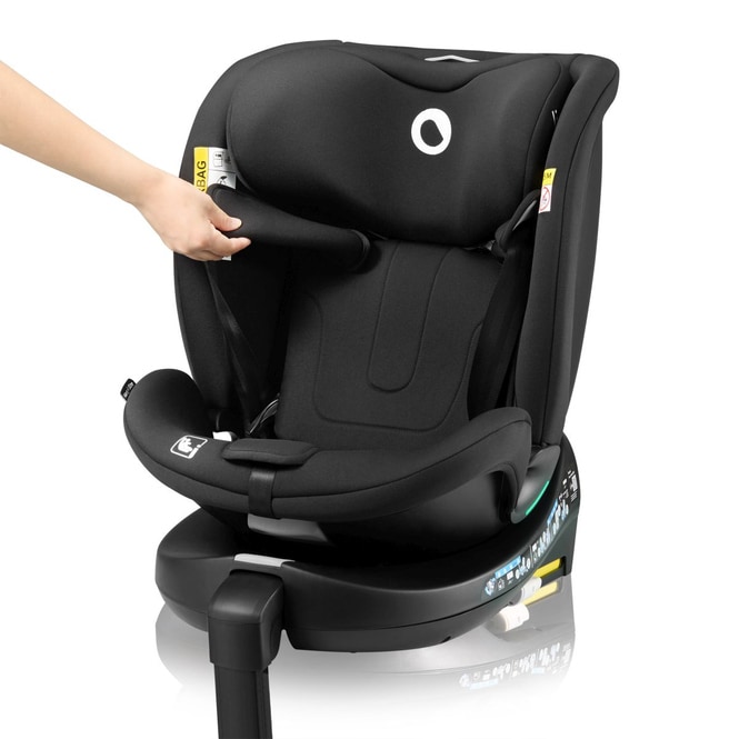 Lionelo Kindersitz Navy - I-Size - Easy Turn Basis - Black Onyx