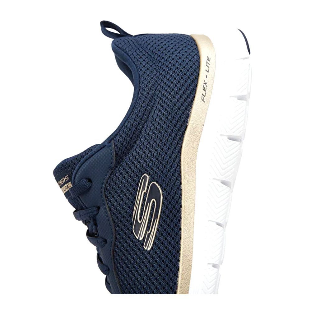 Skechers FLEX APPEAL 4.0-BRILLIANT VIE - Chaussures training Femme navy/gold