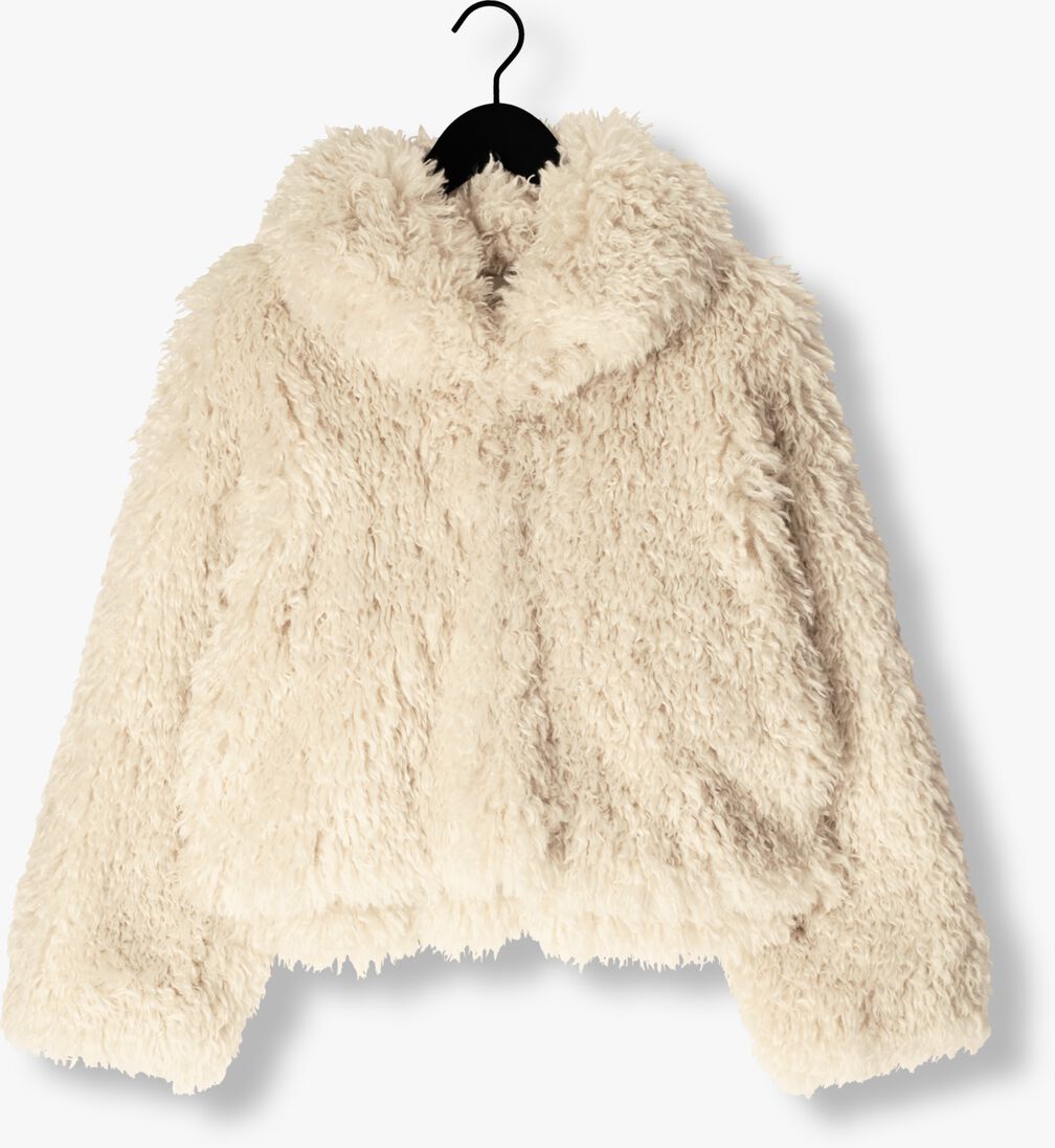 beige second female teddy jas ophie jacket