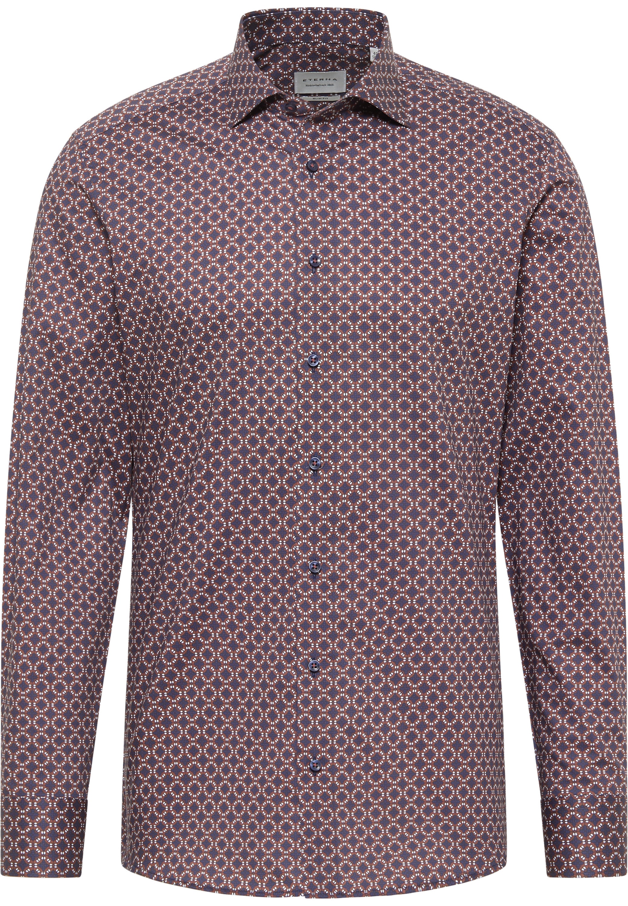 Eterna Langarmhemd »SLIM FIT«, NON IRON (bügelfrei)