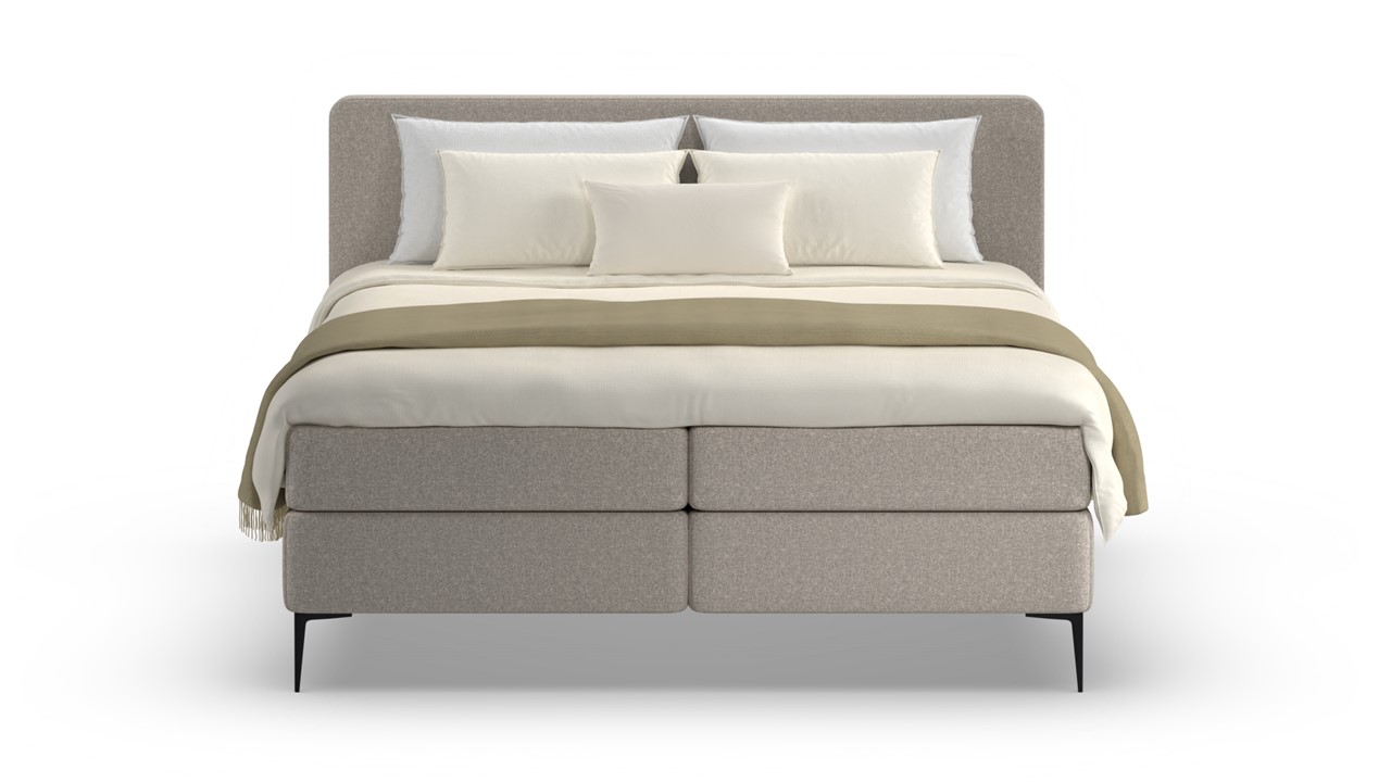 Boxspring Glade - Warm wool grey