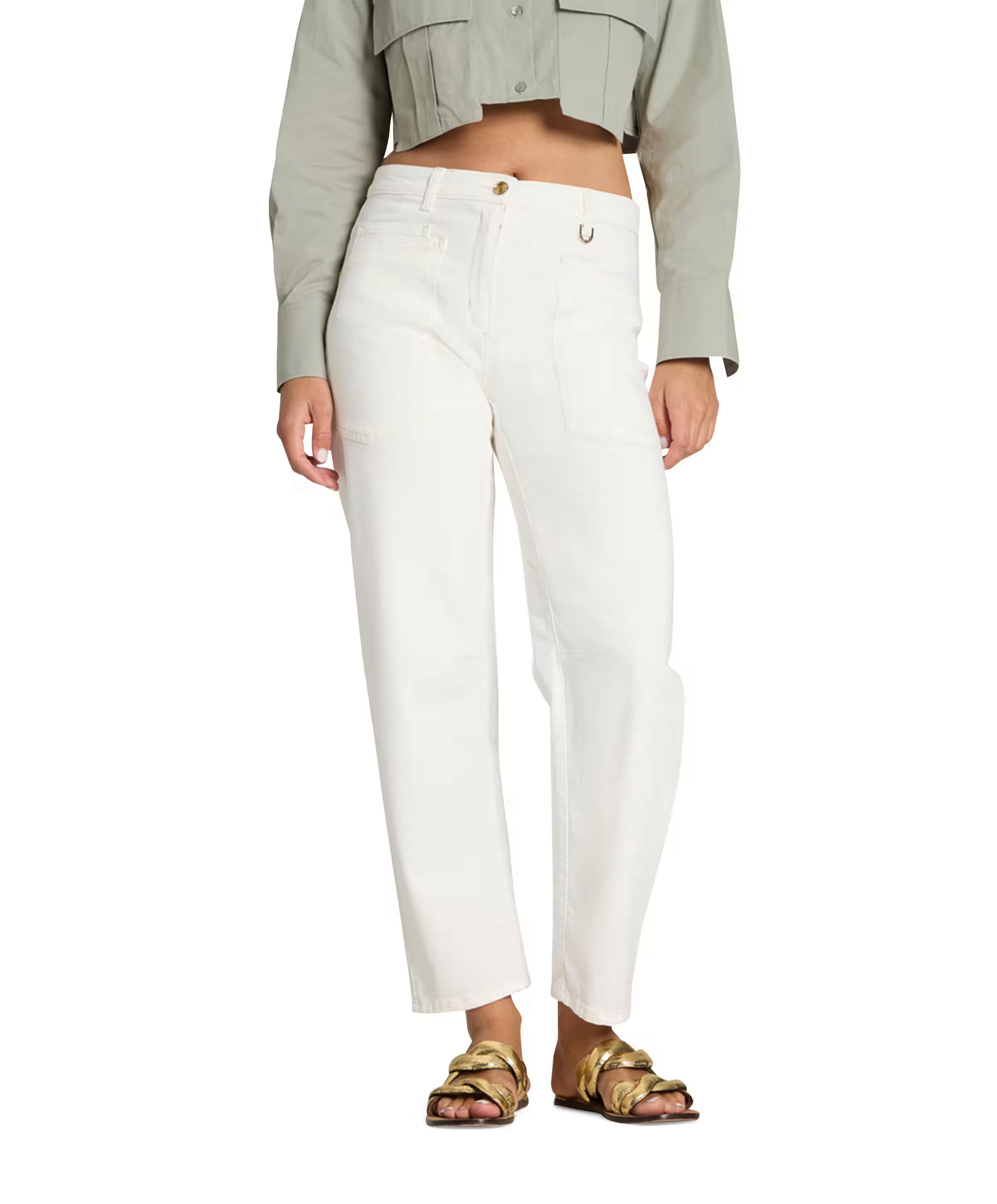Cambio Ocean dames jeans ecru