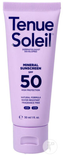 Tenue Soleil Crème Solaire Minérale IP50 30ml