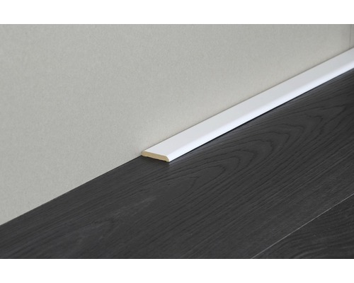 Behanglijst, effen wit, 5x30x2600 mm
