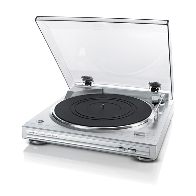 Denon DP-29F Pladespiller, Sølv