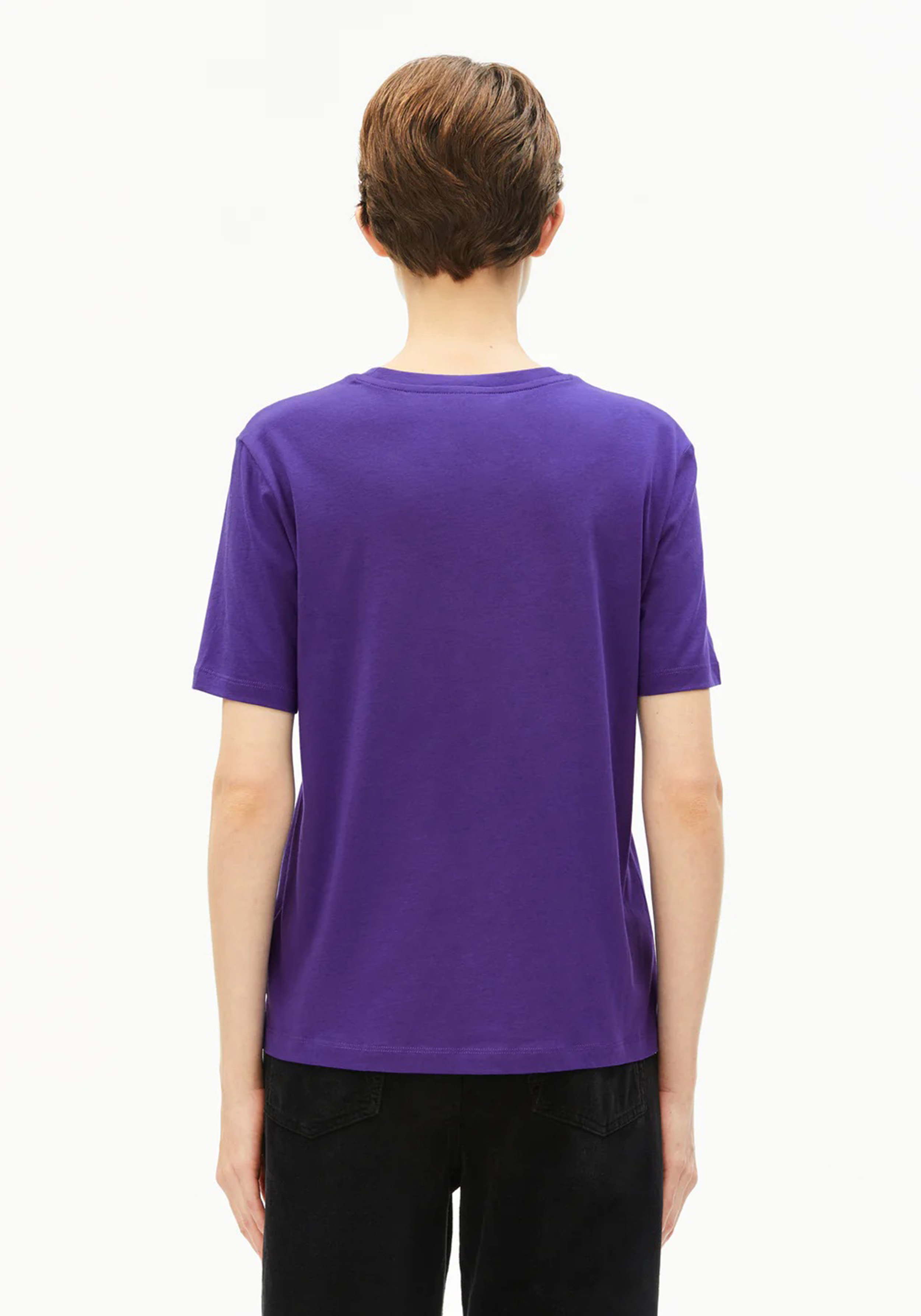 Armedangels T-Shirt Lualaa Indigo Lilac