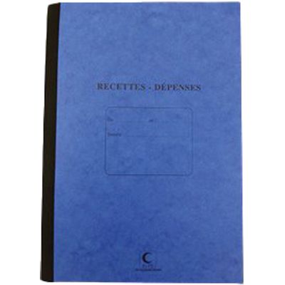 ELVE - Piqûre recettes/dépenses - A4 - 80 pages