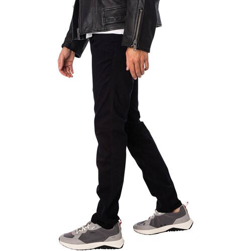 BOSS - 708 Vaqueros Ajustados Negro