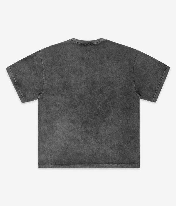 Blue Flowers Heavy Wash T-Shirt (stone wash)