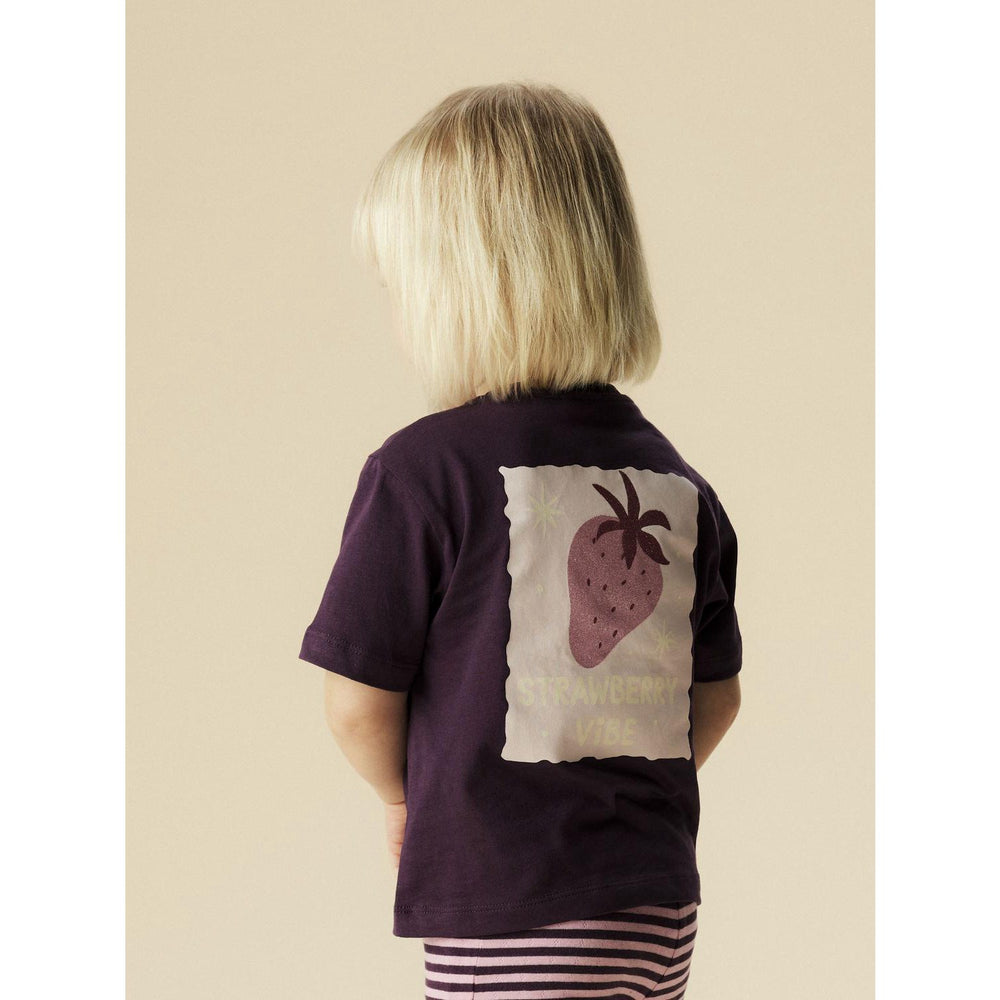 Køb Name It Blackberry Wine Nmfbelina Ss Nreg Top Pb