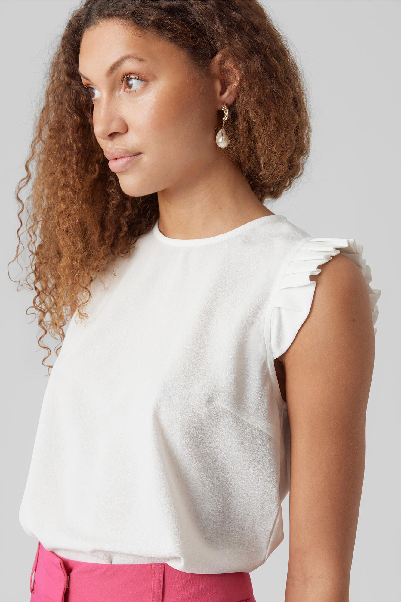 Blusa sem mangas - Branca