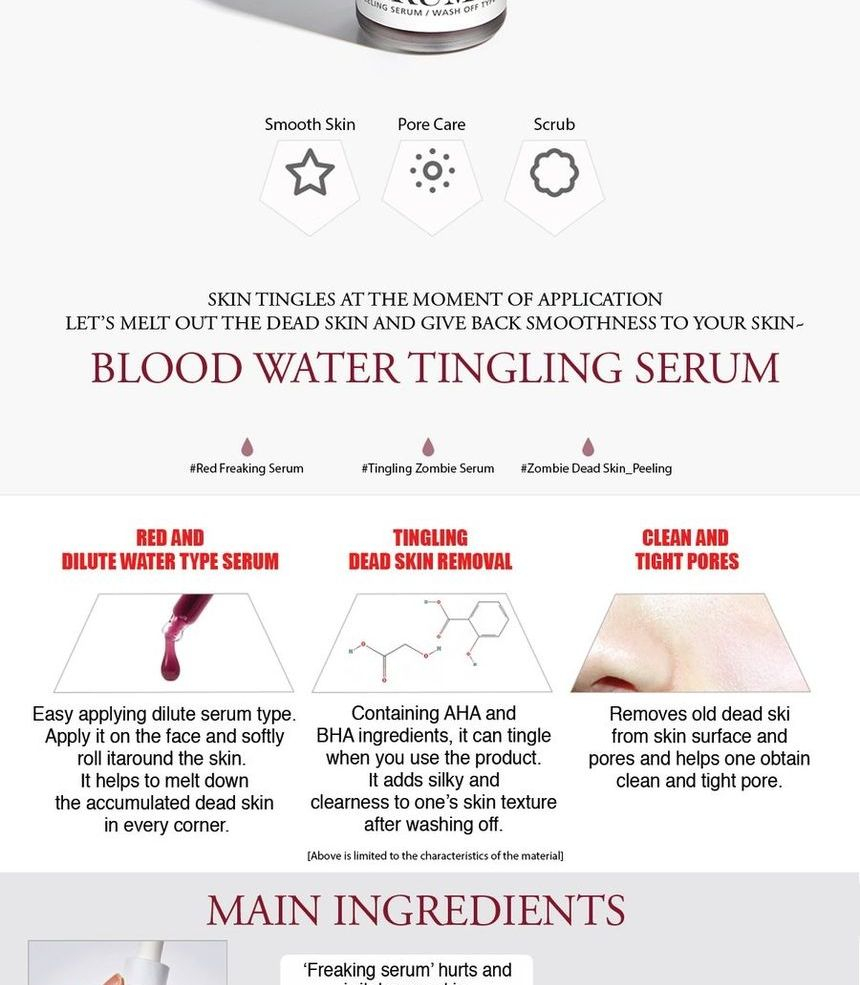 zo natuurlijk - Red Peel Tingle Serum