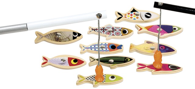 Janod Spiel »Magnet-Angelspiel Sardine« in einer Blechdose