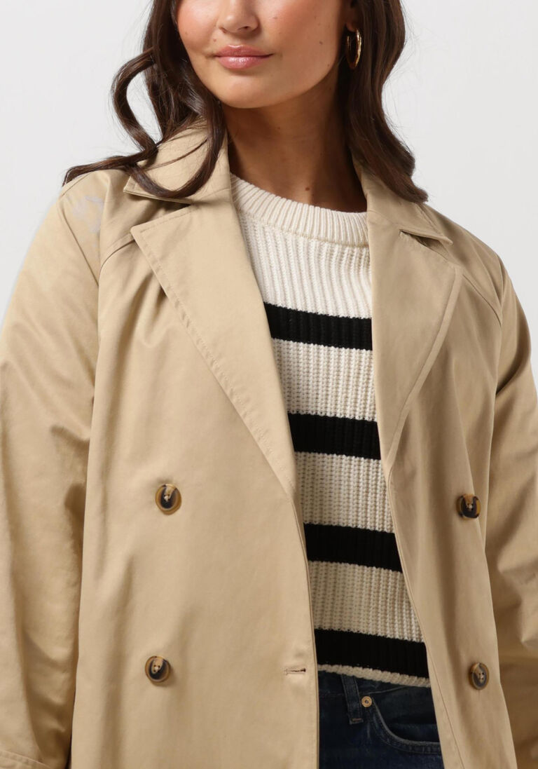 OBJECT beige object  objclara keily trench coat