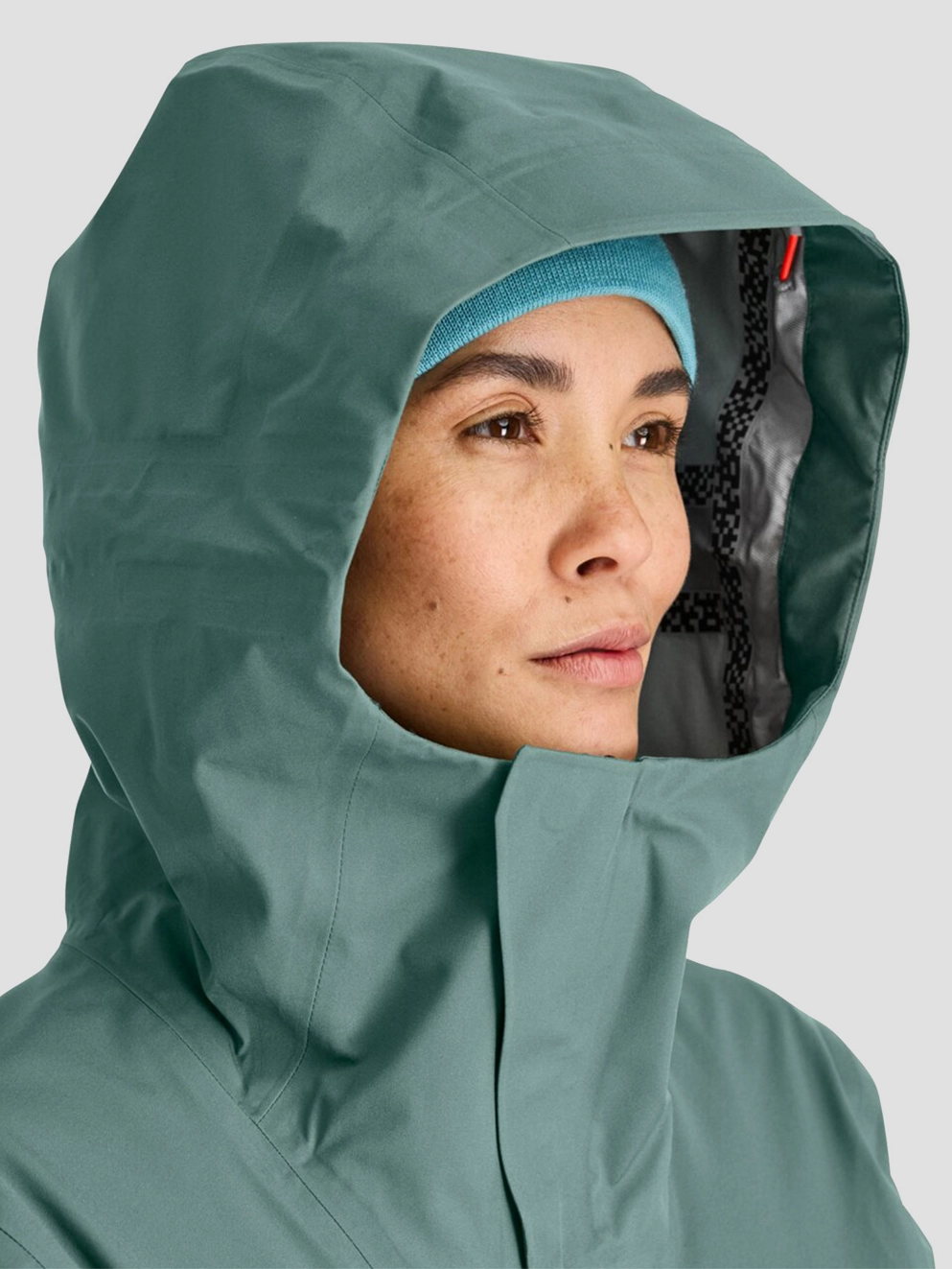 Ortovox 3L Ravine Shell Jacket ice waterfall