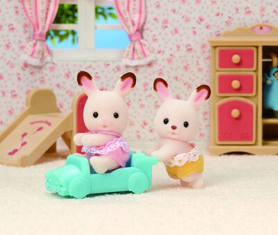 Sylvanian Families Figurer Sjokoladekanintvillinger