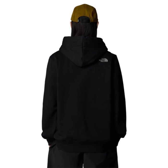 The North Face Herre Trøjer Drew Peak Pullover Hoodie Sort