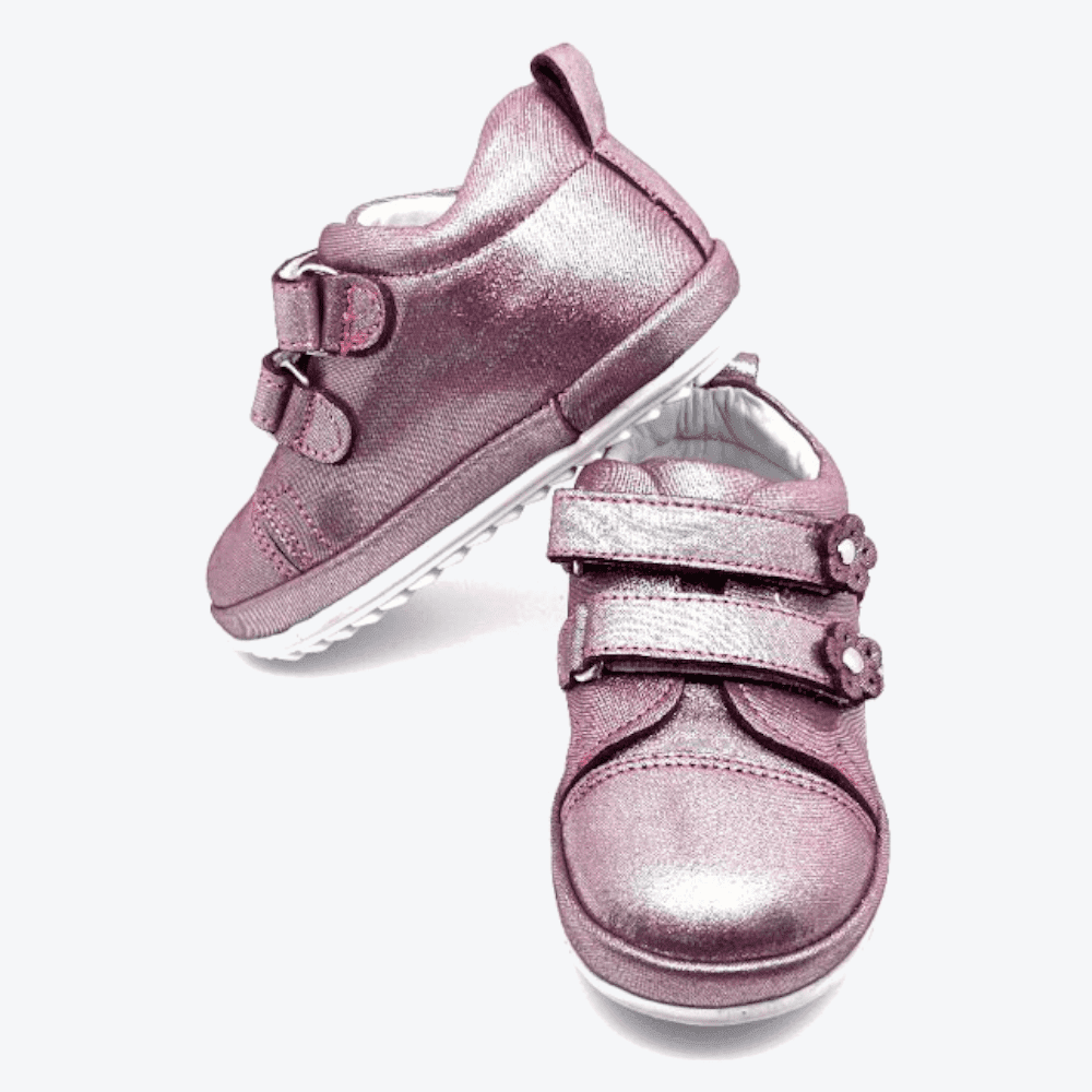 Small Foot Klettschuhe - Eli-Zan Glitter - Lila