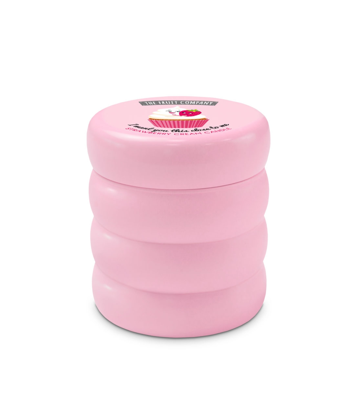 The Fruit Company - Vela perfumada - Creme de morango